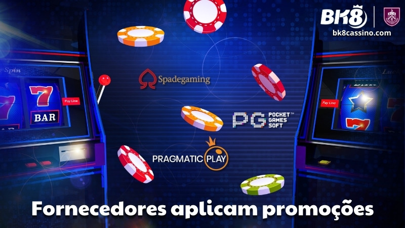 Fornecedores aplicam promocoes bônus de giros grátis