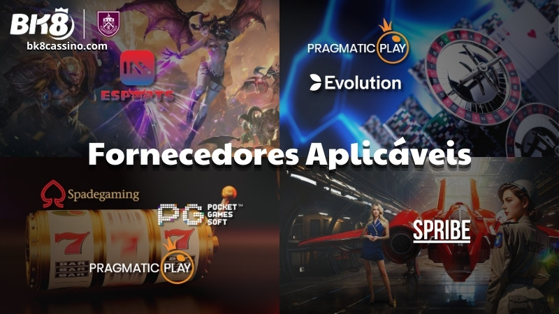 Fornecedores Aplicáveis bônus de Cashback Semanal